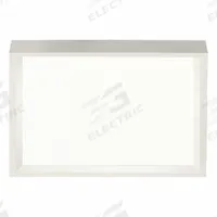 Square Downlight: 6 in Dia, White, 5/8 in Ht, 1,000 lm, 3500K, 14 W, 120V AC (MPN S6S835K10). Key specifications — Color Temperature: 3500K; Housing Finish: Matte; Lighting Technology: LED; Fixture Shape: Square; Voltage: 120V AC; Emergency Battery Backup: No; Fixture Type: Vanity; Brand: LIGHTOLIER.