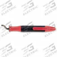 SHAVIV Deburring Tool Set: B20 Blade, Glo-Burr Handle, Red (MPN 155-00274). Key specifications — Brand: SHAVIV; Blade Trade Number: B20; Features: Pocket Clip; Color (merch): Red.