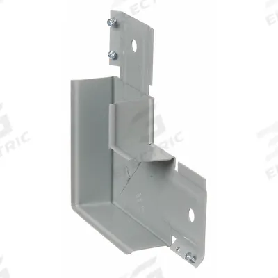 LEGRAND 90 Degrees Flat Elbow: 3000, 1 1/2 in Ht, 2 3/4 in Raceway Wd, Steel - 90 Degree Elbows for Single-Channel Raceways