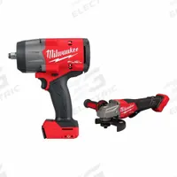MILWAUKEE Impact Wrench and Grinder: 2 Tools, Braking Grinder/Impact Wrench, 18 V DC Volt, Tool Only (MPN 2967-20, 3670-20). Key specifications — attr1176460: Impact Wrench.