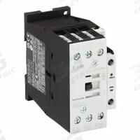EATON IEC Magnetic Contactor: Non-Reversing, 3 Poles, 3NO Contacts, 18 A, 24V AC Coil (MPN XTCE018C10T). Key specifications — Brand: EATON; Integrated Surge Suppression: Yes.