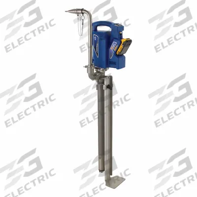 GRACO Loading Pumps: Battery, 120V, Drywall Mud, 30 gal Compatible Container Size - Max - Mud Loading Pumps
