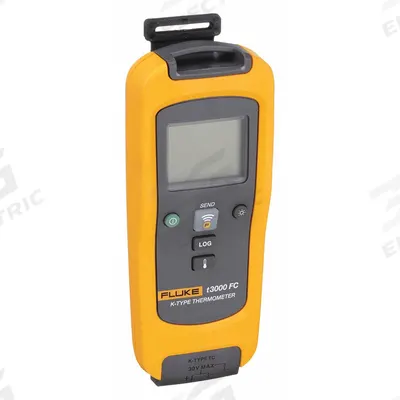 FLUKE Thermometer: -328°F to 2,500°F, For Type K Thermocouple Type, ±0.5%+ 0.5°C Accuracy - Thermocouple Meters with Wireless Data Output