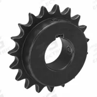 TRITAN Sprocket: 50, For 5/8 in Chain Pitch, 1 7/16 in Bore Dia, 19 Teeth, 3.797 in Pitch Dia, Steel (MPN 50BS19H X 1 7/16). Key specifications — Brand: TRITAN.