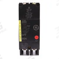 GE Molded Case Circuit Breaker: 60 A Amps, 18kA at 277/480V AC, Fixed, Lug, ABC, Std (MPN TEYF260). Key specifications — Series: TEY; Max. AIR Rating: 18kA at 277/480V AC; Instantaneous Trip: Fixed; Terminal Connection: Lug; Phase Connection: ABC.
