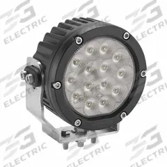 MAXXIMA Vehicle Work Light: Round, Flood, LED, Bolt, DT06 Pigtail, Integrated Deutsch-Style DT04 (MPN MWL-510). Key specifications — Housing Color: Black; Brand: MAXXIMA; Mount Type: Bolt; Electrical Connection: DT06 Pigtail, Integrated Deutsch-Style DT04; Installation Type: Removable.