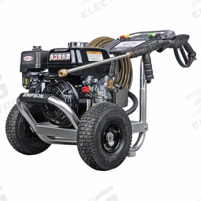 SIMPSON Gas-Powered Pressure Washer: Heavy Duty, Cart, 3,000 psi, 3 gpm - Cold Water Pressure Washers