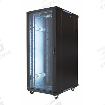 VIDEO MOUNT PRODUCTS Equipment Rack Enclosure: 54 3/4 in Overall Ht, 39 3/8 in Overall Dp - Video Surveillance Enclosures