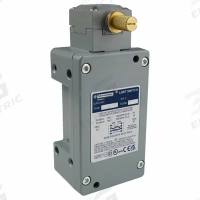 TELEMECANIQUE SENSORS Hazardous Location Limit Switch: Metallic, 9007CR - Rotary-Motion Limit Switches without Levers