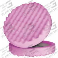 3M Finishing Pad: Pad, Hook-and-Loop, Foam, 8 in Outside Dia, Purple, 2,000 RPM Max Speed, Waffle (MPN 33037). Key specifications — Texture: Waffle; Material: Foam; Product Type: Pad; Compatible Tool Type: Polishers; Color: Purple; Compatible Surface Material: Paint; Features: Combines the Cut of a Compounding Pad and the Finish of a Polishing Pad; Brand: 3M.