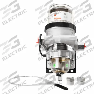 FLEETGUARD Filter Housing: Fuel Filter, Filter Housing, Aluminum, 20 in Lg, Bracket - Fuel Filter Accessories