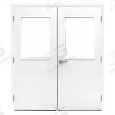 PORTA-FAB Cleanroom Door: 84 in x 72 in (MPN 6070DG) - Doors for Cleanrooms