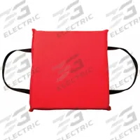 ONYX Throwable Flotation Aid: 20 lb Buoyancy, Flotation Cushion, Red, Not Reflective (MPN 110200-100-999-12). Key specifications — Brand: ONYX; Color: Red; Reflectivity: Not Reflective.