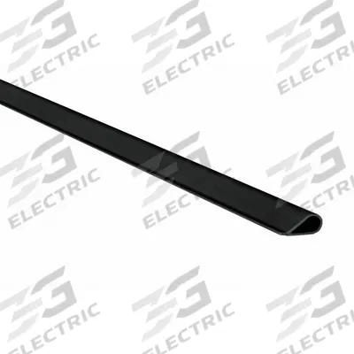 PEMKO Seal: Bulb, Self-Adhesive Mounting, Std, Silicone, 17 ft Overall Lg, 1/2 in Overall Wd - Fire Door Seals & Shims