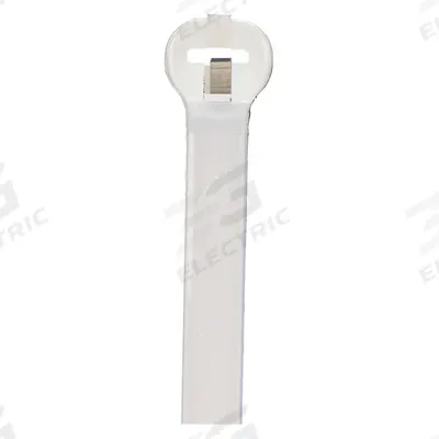 TY-RAP Cable Tie: 18 in Nominal Lg, 5 in Nominal Max. Bundle Dia., 0.27 in Wd - Fine Adjustment Cable Ties