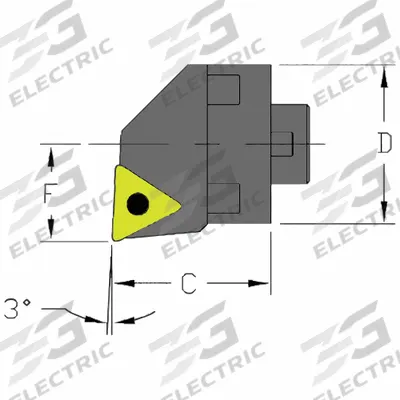ULTRA-DEX USA Indexable Cutting Head Unit: MH32 STUCR3-CFT (MPN 912-000-163) - Machining
