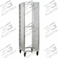 NEW AGE INDUSTRIAL Heavy Duty Enclosed Transport Pan Rack: 39 Slots, 1 1/2 in Betw Shelves, Aluminum (MPN 96328). Key specifications — Brand: NEW AGE INDUSTRIAL; Material: Aluminum; Nesting: No; Pan Size: 13 x 18 in; Product Type: Heavy Duty Enclosed Transport Cabinet; NSF Certified: Yes; Top Material: Aluminum; Full Size/Half Size: Full Size.