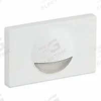 LED Nightlight: White, 18 lm, 3500K, 1.8 W, 120/277V AC (MPN NW-H-1-WH). Key specifications — Voltage: 120/277V AC; Includes: Horizontal mount; Brand: PRESCOLITE; Color Temperature: 3500K.