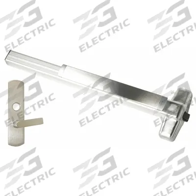 VON DUPRIN Exit Device: 3 ft Max Door Wd - Rim Push Bars