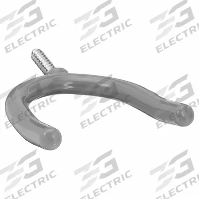 APPROVED VENDOR Tool Hook: Screw-In, 15 lb Wt Capacity, 1 Points per Hook, Gray - Screw-In Tool & Garage Hooks
