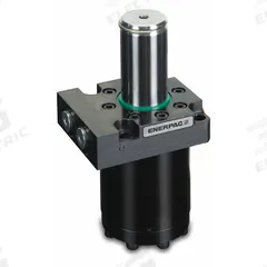 ENERPAC Swing Clamp Hydraulic Cylinder: Double Acting, 4,200 lbf Clamping Force, 1.10 sq in, Right (MPN SURD202). Key specifications — attr95671: 1.10 sq in; attr95672: Right; attr97405: SURD202; attr98896: ENERPAC.