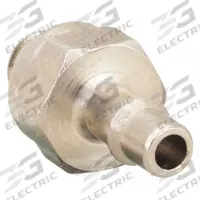 PNEUMADYNE INC Barbed Fitting Adapter: 1/8 in ID Size, Barbed x UNF, Brass, 21/32 in Overall Lg (MPN EB30). Key specifications — Brand: PNEUMADYNE INC.