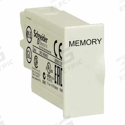 SCHNEIDER ELECTRIC Memory Cartridge: Phaseo/SR2/SR3/Zelio Logic (MPN SR2MEM02) - Accessories & Replacement Parts for Schneider Models