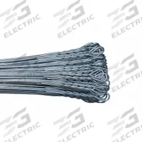 APPROVED VENDOR Bale Tie: Galvanized, Galvanized, 12 ga Wire Gauge, 0.1055 in Wire Dia, 125 PK (MPN 1612G125CO). Key specifications — Material: Steel; Number of Loops: Single Loop; Brand: APPROVED VENDOR.