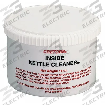CRETORS Inside Kettle Cleaner: 15 oz Size, Granules, 2156 - Popcorn Machine Cleaners