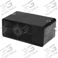 ECCO Vehicle Backup Alarm: Fixed, Multi-Freq, 102 dB Max Sound Level, 12-24V DC, 7 3/16 in Lg, Black (MPN EA7020). Key specifications — Alarm Tone Type: Multi-Frequency; Mount Type: Bolt; Connector Type: 16 AWG Blunt Cut Wire; Brand: ECCO; SAE Type Rating: Type F; Operating Voltage: 12-24V DC.