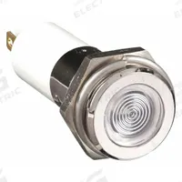 APPROVED VENDOR Flush Panel Light: 12 mm Panel Mounting Hole Dia, LED, White, Flush Head, H12 (MPN 24M131). Key specifications — Brand: APPROVED VENDOR; Electrical Connection: 0.11 Male Quick Disconnect.
