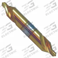 KEO Center Drill: Bell Type Hey, #13, 60°, 2 in Overall Lg, TiN Coated High Speed Steel (MPN 906-000-224). Key specifications — attr1301185: KEO; attr1301198: Double End.