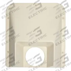 ACROVYN Door Knob Protector: 12 3/4 in Lg, 11 3/4 in Wd, 3 1/4 in Projection, Eggshell, PETG, White (MPN DNP1100N). Key specifications — Color: Eggshell; Brand: ACROVYN; Material: PETG; Finish: White.