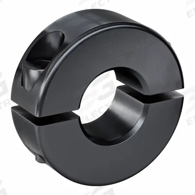 RULAND MANUFACTURING Shaft Collar: 2-Piece, Metric, Round, Clamp-On, 13 mm Bore Dia - Steel Shaft Collars