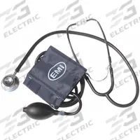 EMI Aneroid Sphygmomanometer: Aneroid Sphygmomanometer, Adult, Nylon, Adult Cuff Named Size, Arm (MPN 932). Key specifications — Cuff Named Size: Adult; Patient Type: Adult; Color: Black; Brand: EMI; Product Type: Aneroid Sphygmomanometer; Cuff Material: Nylon; Includes: Latex Inflation Bladder and Bulb; Blood Pressure Test Location: Arm.