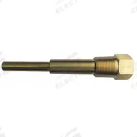APPROVED VENDOR Threaded Thermowell: Brass, For 4 in Stem Lg, 4 in Insertion Lg, For 1/4 in Stem Dia (MPN 24C470). Key specifications — attr1275131: 150°F at 3170 psi; attr1275136: APPROVED VENDOR; attr1275129: 5,000 psi at 60°F.