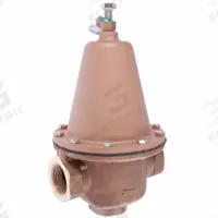 WATTS Water Pressure Reducing Valve: NPT x NPT, 1 1/4 in Pipe Size, Brass, 25 psi to 75 psi (MPN 11/4 LF 223). Key specifications — Brand: WATTS; Low-Lead Compliance: Low-Lead Compliant.