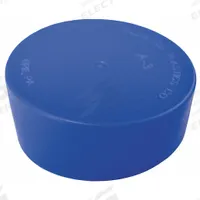 AMS End Cap: Plastic, 2 1/2 in Overall Dia, 1 in Overall Lg, Push-On (MPN 404.85). Key specifications — Material: Plastic; Connection Type: Push-On; Brand: AMS.