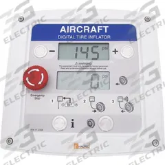 HALTEC Tire Inflator: Aviation Tire Inflators, 1,450 psi Max Op Air Pressure, Digital, Aluminum (MPN 89XDH). Key specifications — Features: Nitrogen Compatible; Display Type: Digital; Brand: HALTEC; Includes: Inflating Connection.