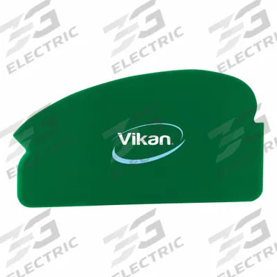 VIKAN Hand Scraper: 6 1/2 in Blade Lg, 6 1/2 in Overall Lg, Polypropylene - Hygienic Hand Scrapers