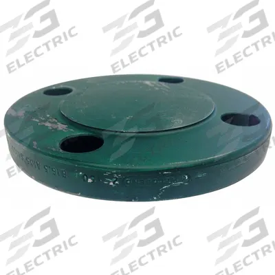 APPROVED VENDOR Metal Pipe Flange: 4 in, Blind, Carbon Steel, Raised Flange - Blind Iron Pipe Flanges