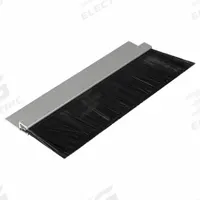 AMERICAN GARAGE DOOR SUPPLY Brush Seal: Straight, Nylon, 1 1/2 in Brush Lg, 1 1/8 in Holder Lg (MPN BNS118150-94). Key specifications — Brush Material: Nylon; Includes: Galvanized Self-Drilling Mounting Screws; Width Type: Single; Brand: AMERICAN GARAGE DOOR SUPPLY.