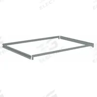 TENNSCO Shelf: 42 in x 36 in, 550 lb Load Capacity, Gray, Shelf (MPN ZAESH-4236). Key specifications — Includes: (4) Beams; Shelf Configuration: Single Straight; Color: Gray; Frame Material: Steel; Brand: TENNSCO; Frame Finish: Zinc Plated; Product Type: Shelf.
