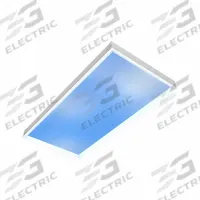 Recessed Luminaire: 2 ft Lg, 4 ft Wd, 4,348 lm, 83.5 W, 120 to 277V AC, Ceiling (MPN NOPB 2X4 CLOUD NX SKY G 120 DBXA ZT DARK). Key specifications — Voltage: 120 to 277V AC; Emergency Battery Backup: No; LED Replacement For: 2 Lamp T8; Brand: NIGHTINGALE; Dimmable: Yes.