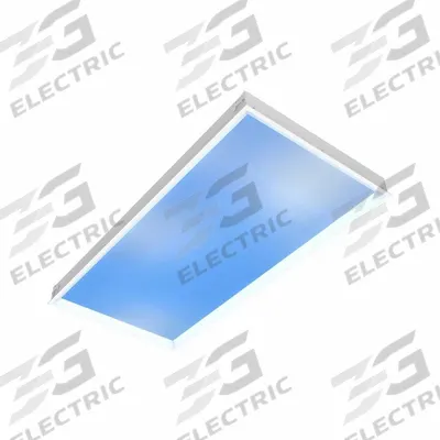 NIGHTINGALE Recessed Luminaire: 2 ft Lg, 4 ft Wd, 4,348 lm, 83.5 W, 120 to 277V AC - Circadian Rhythm LED Flat Panel Lights