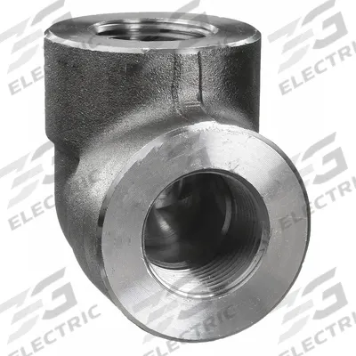 APPROVED VENDOR Metal Pipe Elbow: 1 1/2 in x 1 1/2 in - Threaded High-Pressure Pipe Fittings