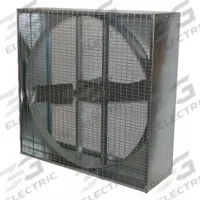 DAYTON Agricultural Exhaust Fan: Direct Drive, 48 in Blade, 1 hp, Totally Enclosed Air Over, 3 ph (MPN 44YU15). Key specifications — Brand: DAYTON; Nameplate Voltage: 230/460V AC; Assembly: Ships Fully Assembled.