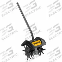 DEWALT Cultivator Attachment: 12 1/2 in Overall Wd, 11 7/8 in Overall Lg (MPN DWOAS3CL). Key specifications — attr992376: Cultivator Attachment.