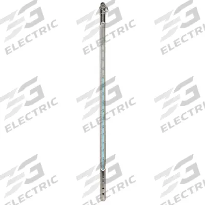 VEE GEE Armored Liquid In Glass Thermometer: -30°F to 120°F, Partial Immersion - Partial-Immersion Armored Liquid-in-Glass Lab Thermometers