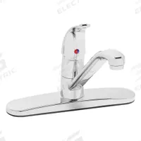 SPEAKMAN Low Arc Kitchen Faucet: Commander, Metal, Single-Post, Deck, 3 Mounting Holes, Chrome, Arc (MPN S-3762-E). Key specifications — Series: Commander; Brand: SPEAKMAN.